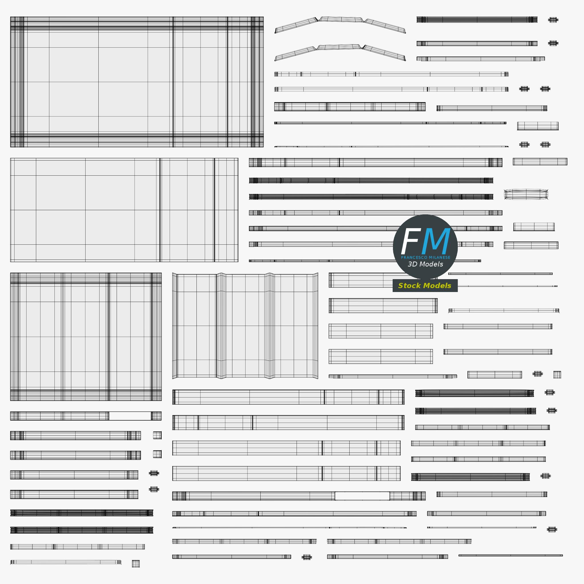 3D-Modell - Kühlschrank - 11