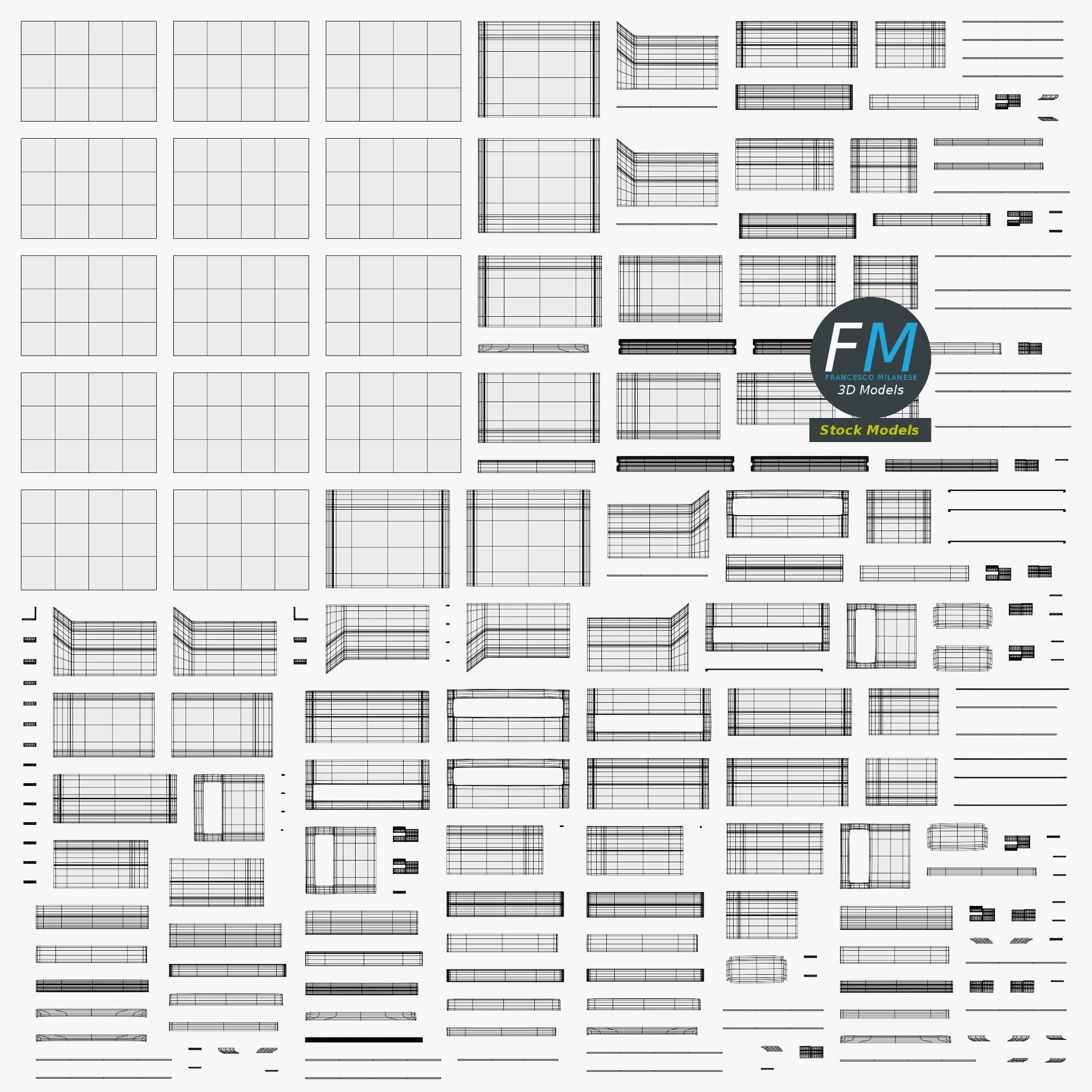 3D-Modell - Kühlschrank - 13 3D-Modell - Kühlschrank - 13