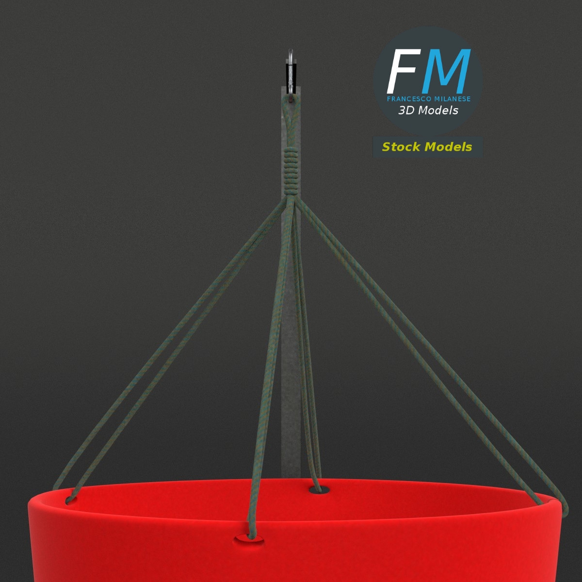 3D-Modell - Schlaffer Windsack - 04