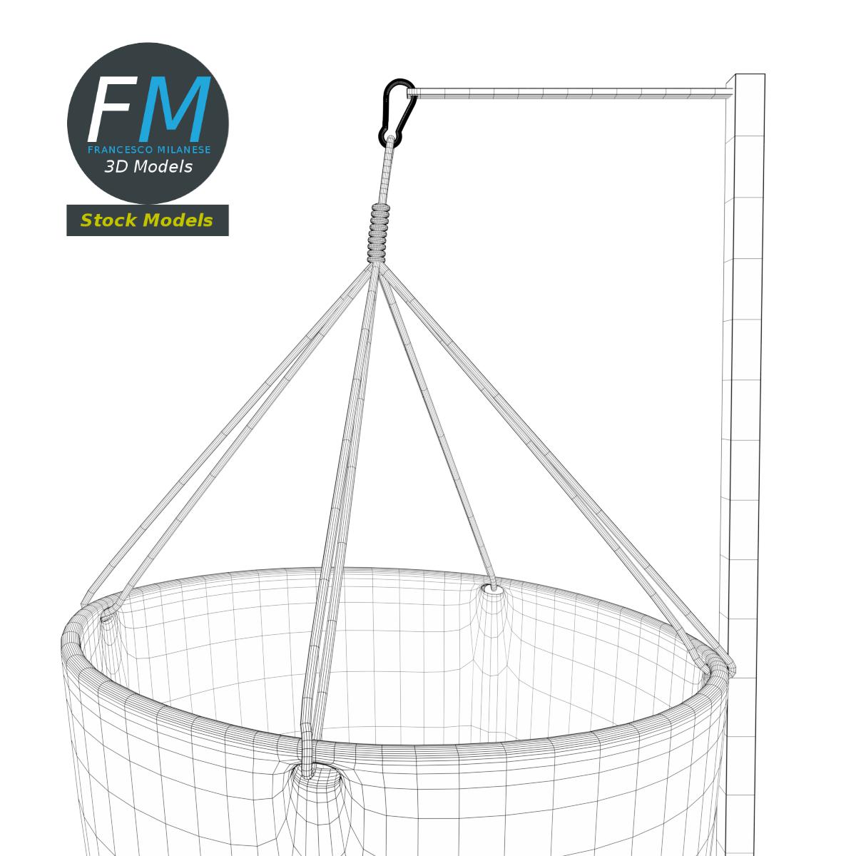 3D-Modell - Schlaffer Windsack - 08