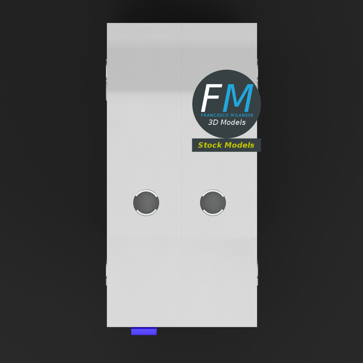 3D-Modell - Fehlerstromschutzschalter - 06