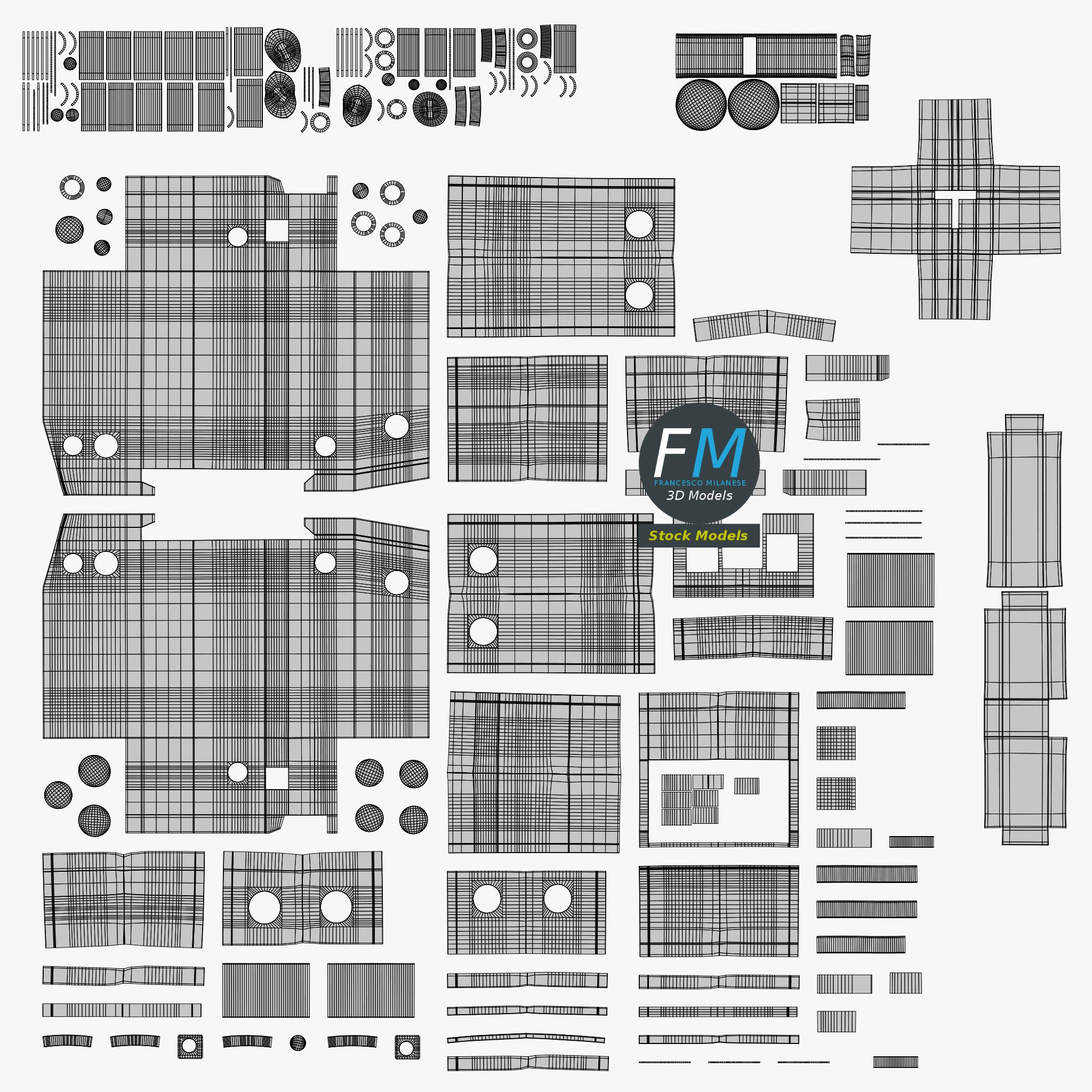3D-Modell - Fehlerstromschutzschalter - 11 3D-Modell - Fehlerstromschutzschalter - 11
