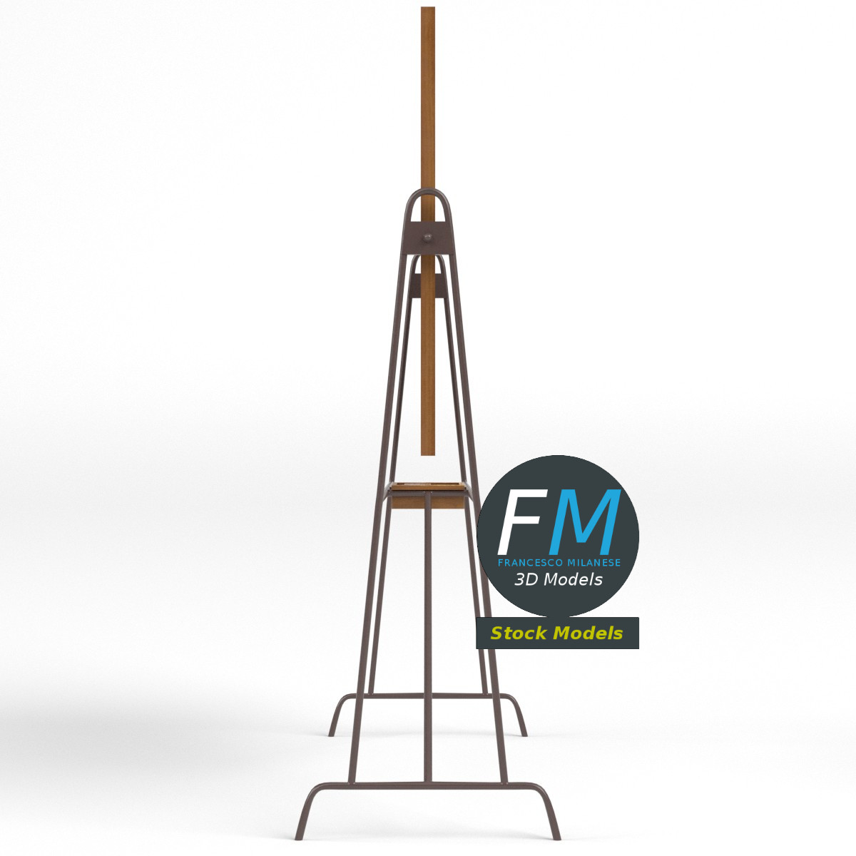 3D-Modell - Wendbare Schultafel - 04