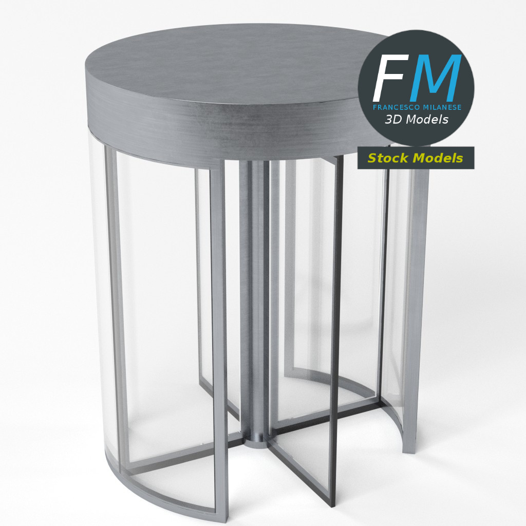 3D-Modell - Drehtür - 05