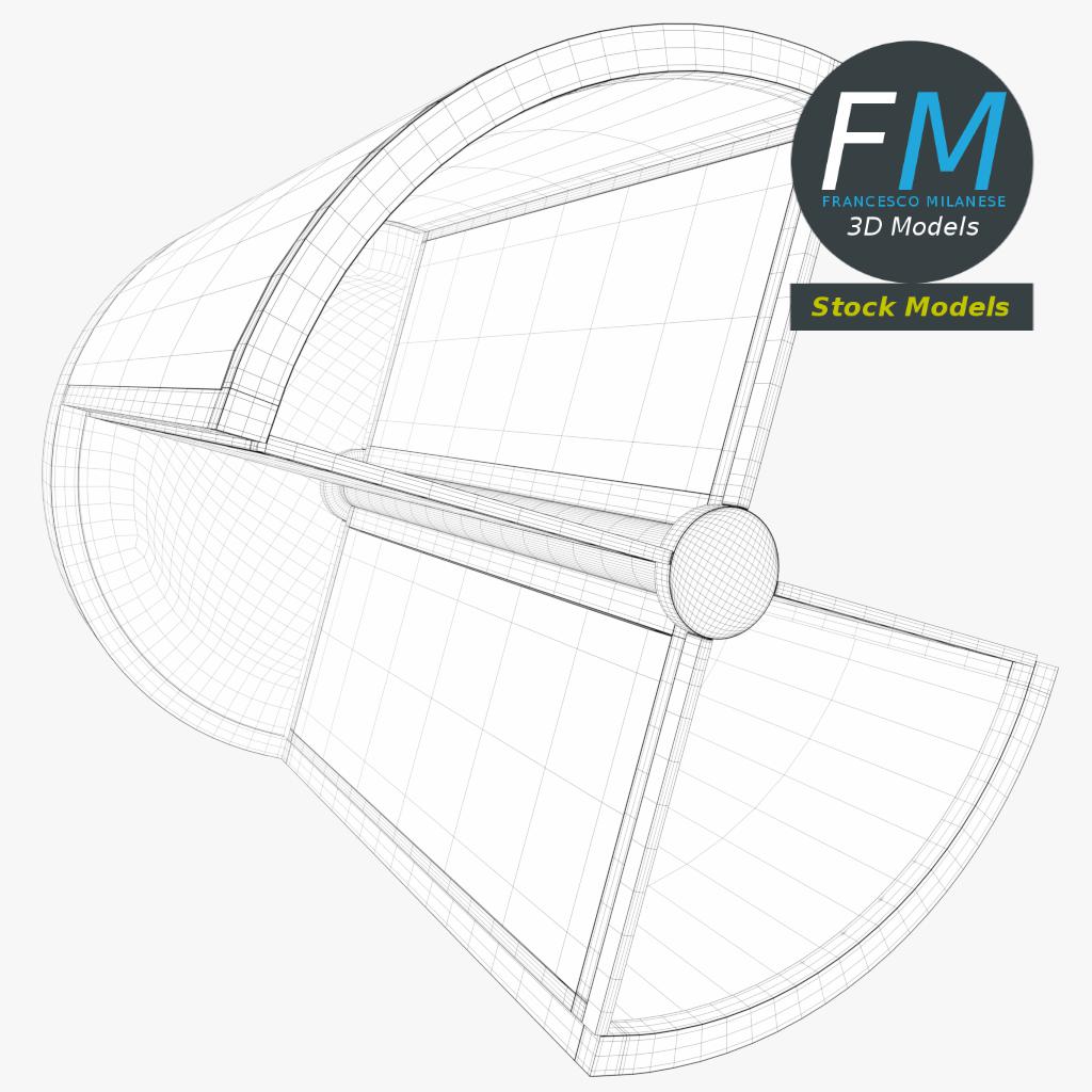 3D-Modell - Drehtür - 08