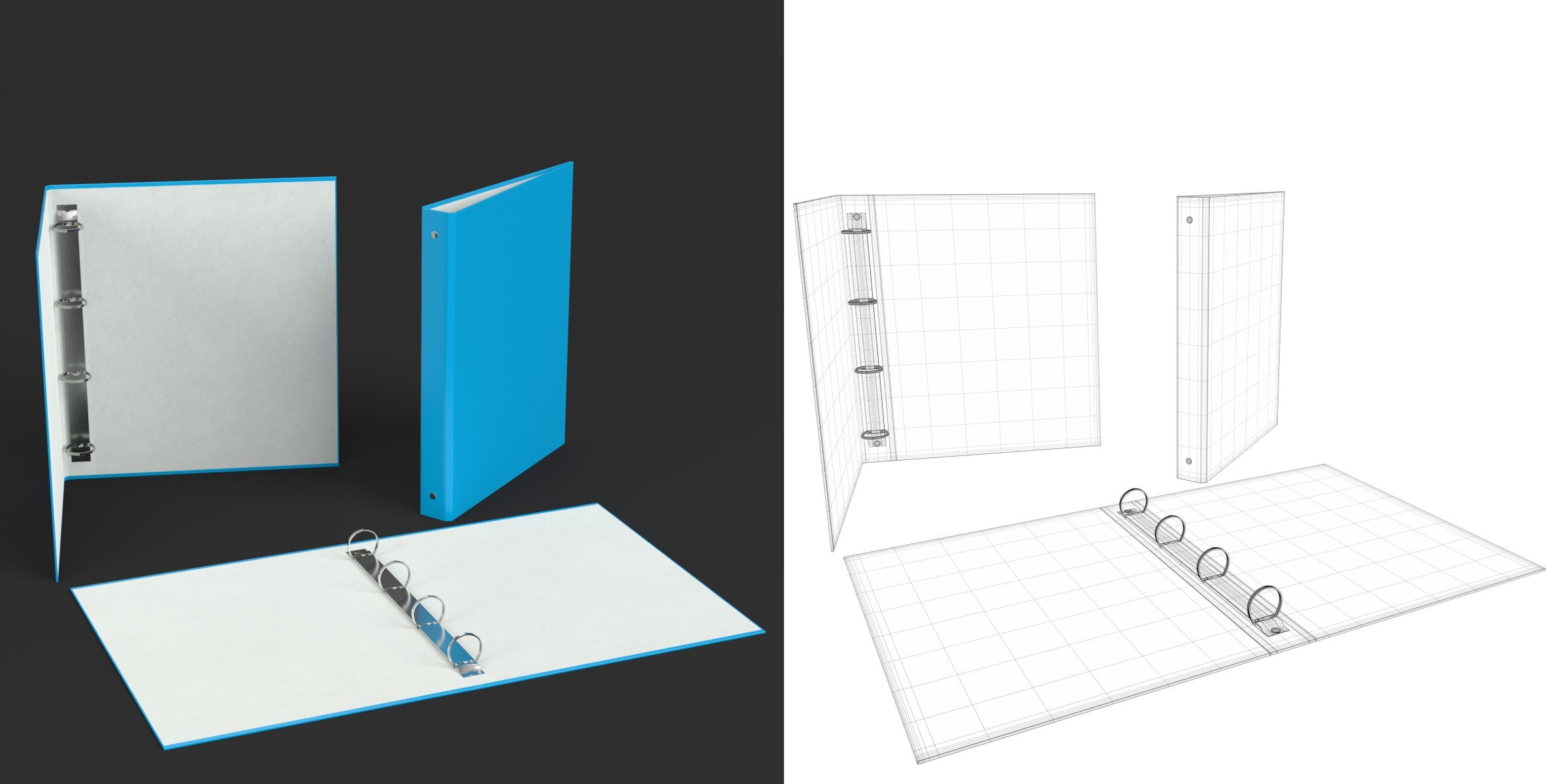 3D-Modell - Ringordner