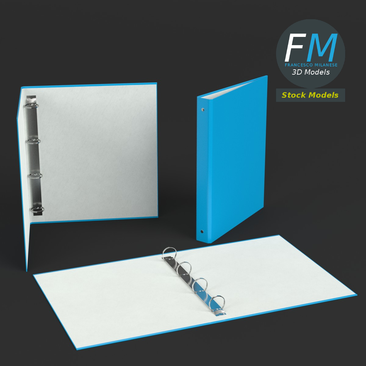 3D-Modell - Ringordner - 01