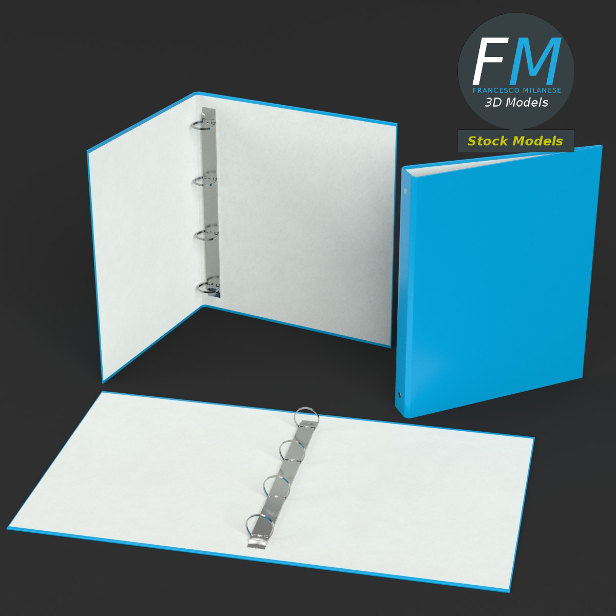 3D-Modell - Ringordner - 02