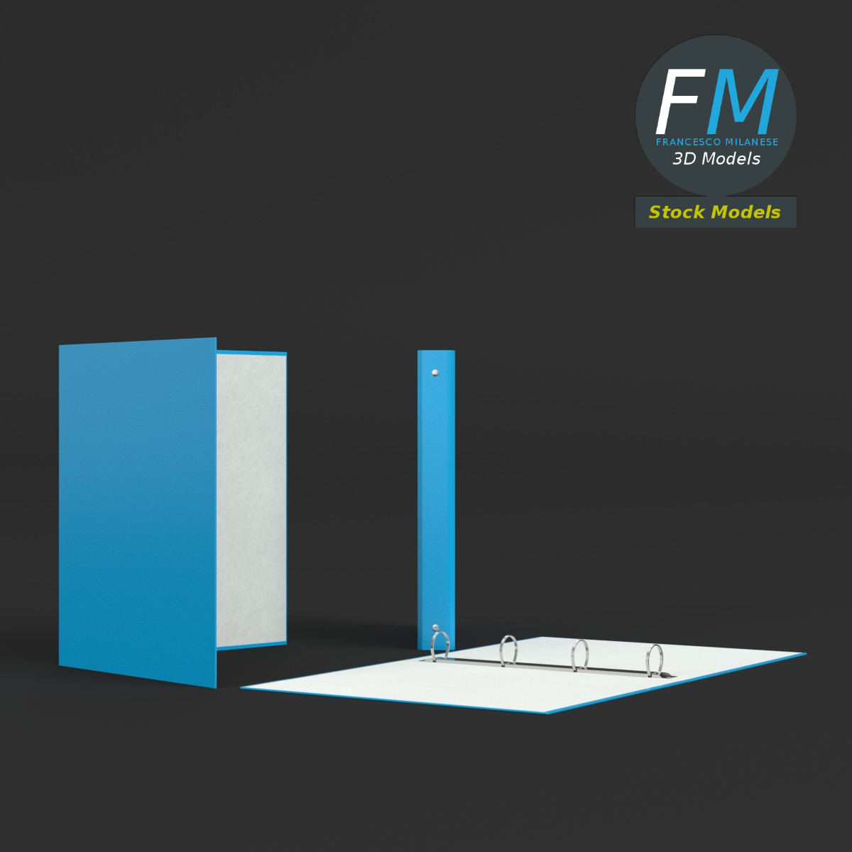 3D-Modell - Ringordner - 03