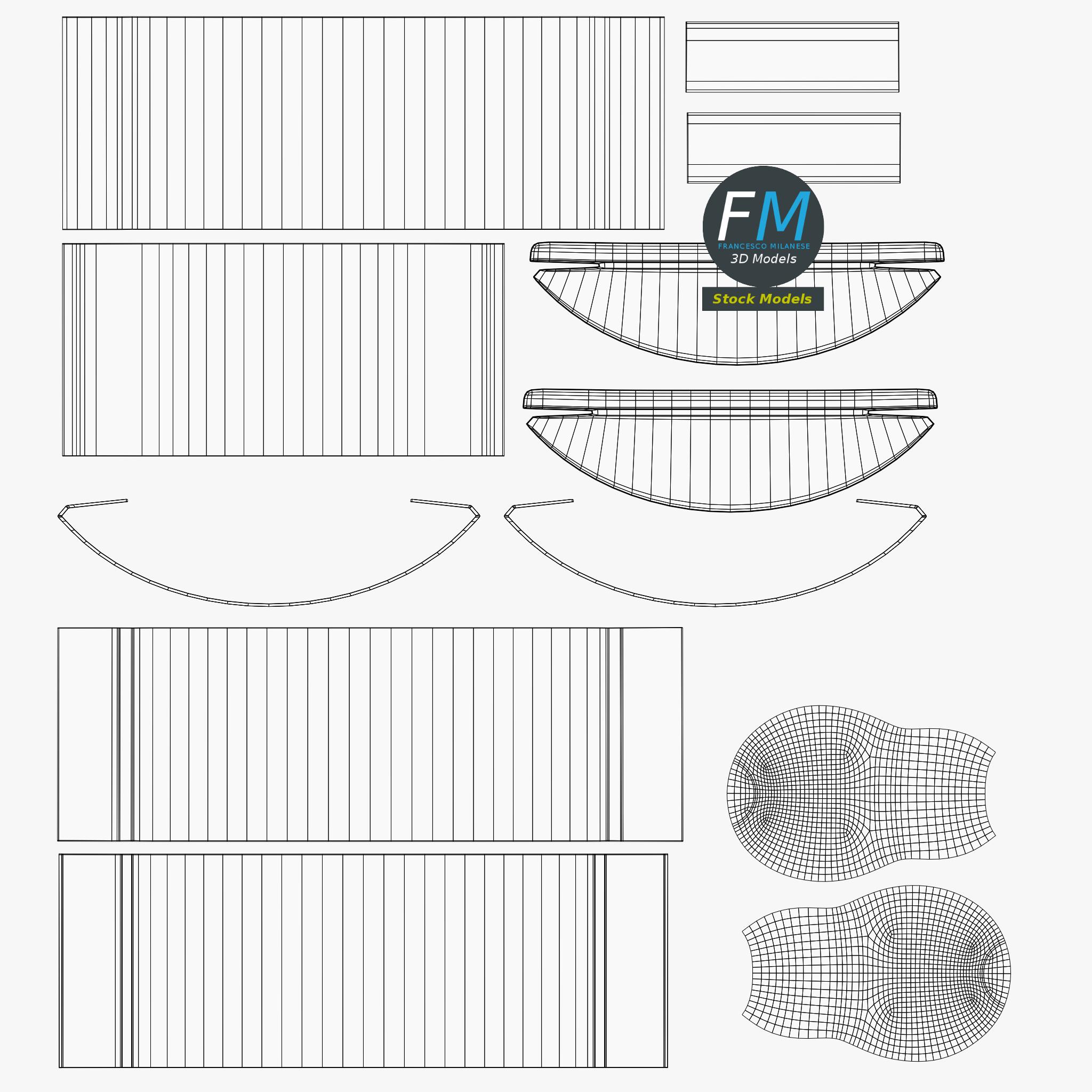 3D-Modell - Schaukel-Löschwiege - 11 3D-Modell - Schaukel-Löschwiege - 11