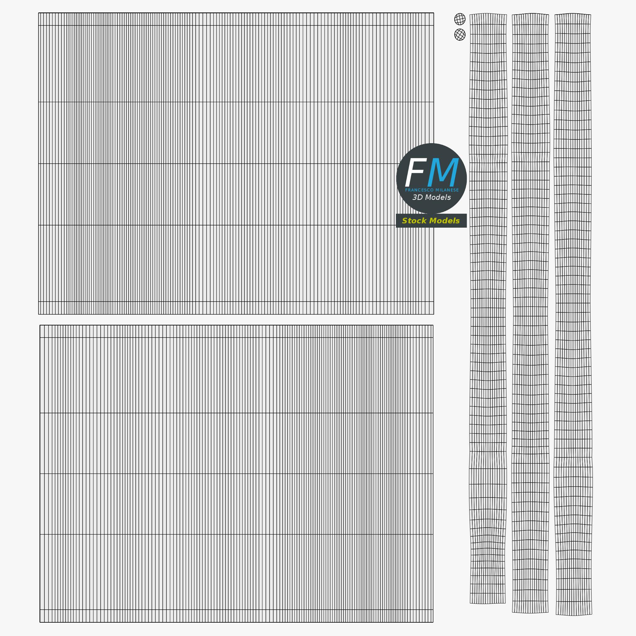 3D-Modell - Aufgerollte Papierrolle - 11 3D-Modell - Aufgerollte Papierrolle - 11