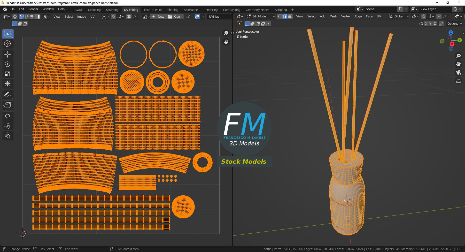 3D-Modell - Raumduft-Diffusor - 10