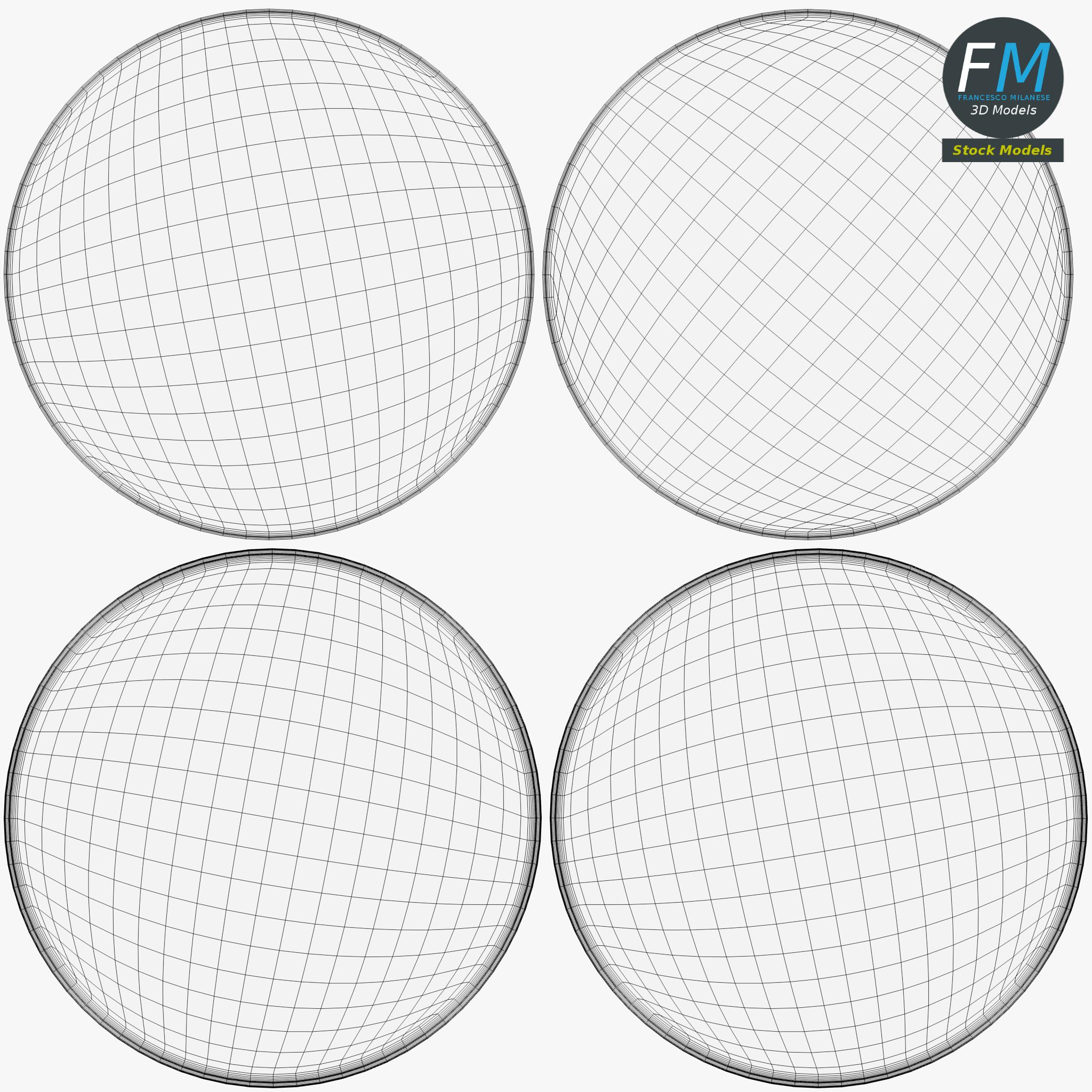 3D-Modell - Runde Brille - 14 3D-Modell - Runde Brille - 14