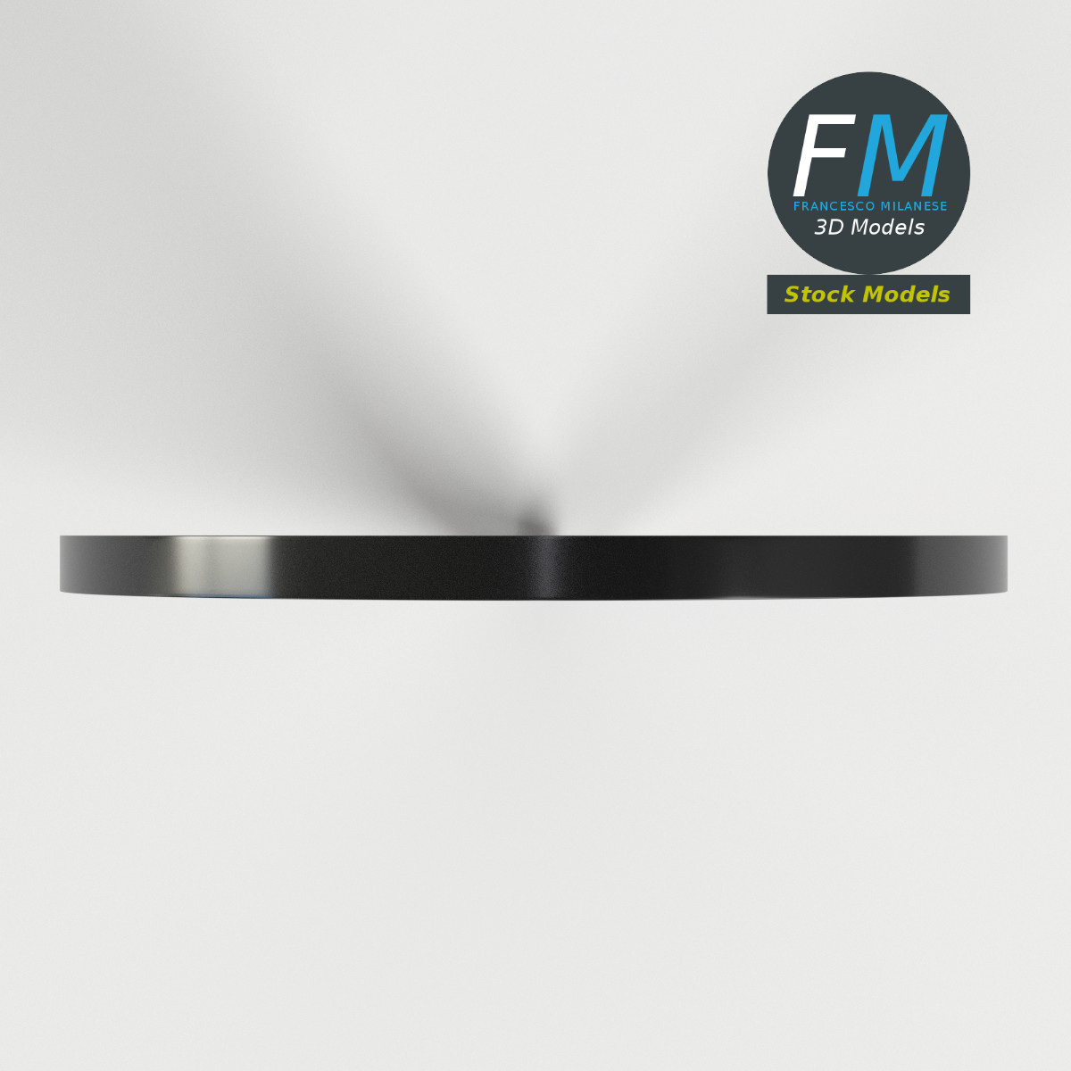 3D-Modell - Runder Handspiegel - 06