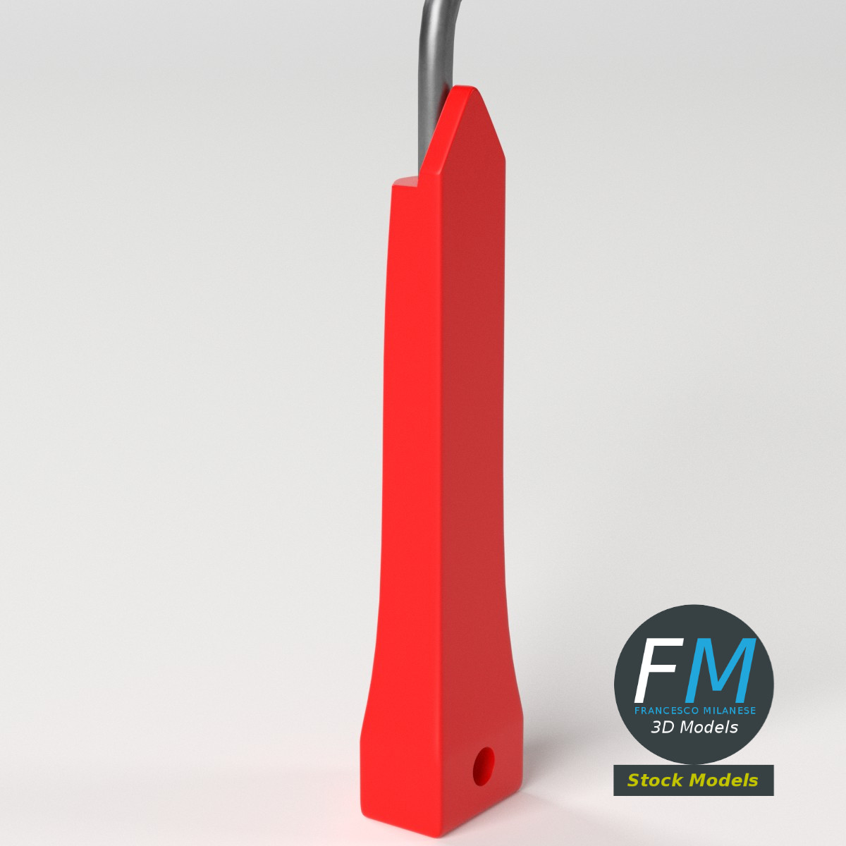 3D-Modell - Runde Farbrolle - 05