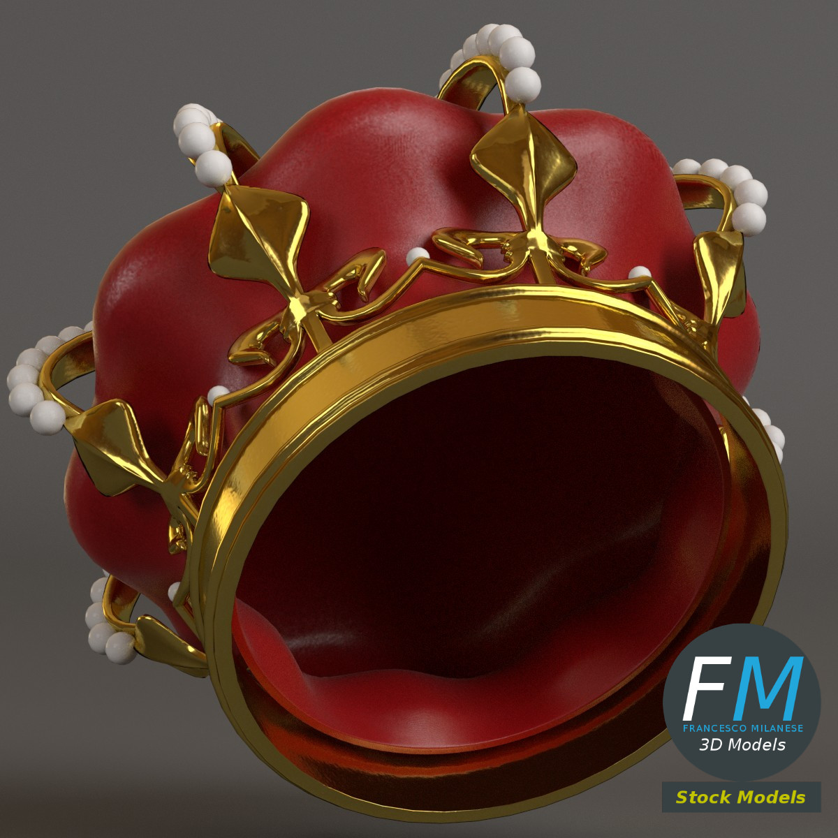 3D модель - Королевская Корона - 03