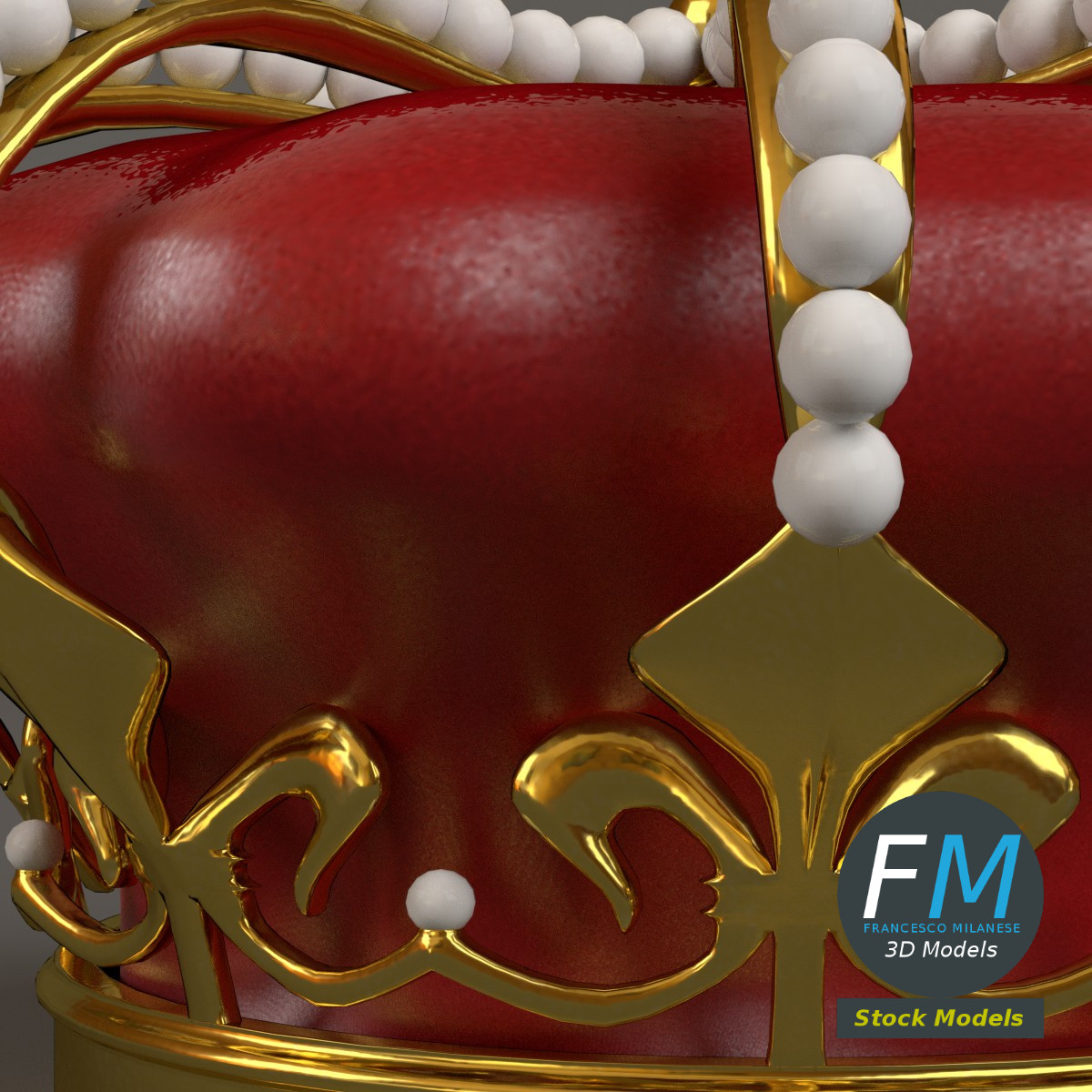 3D модель - Королевская Корона - 04