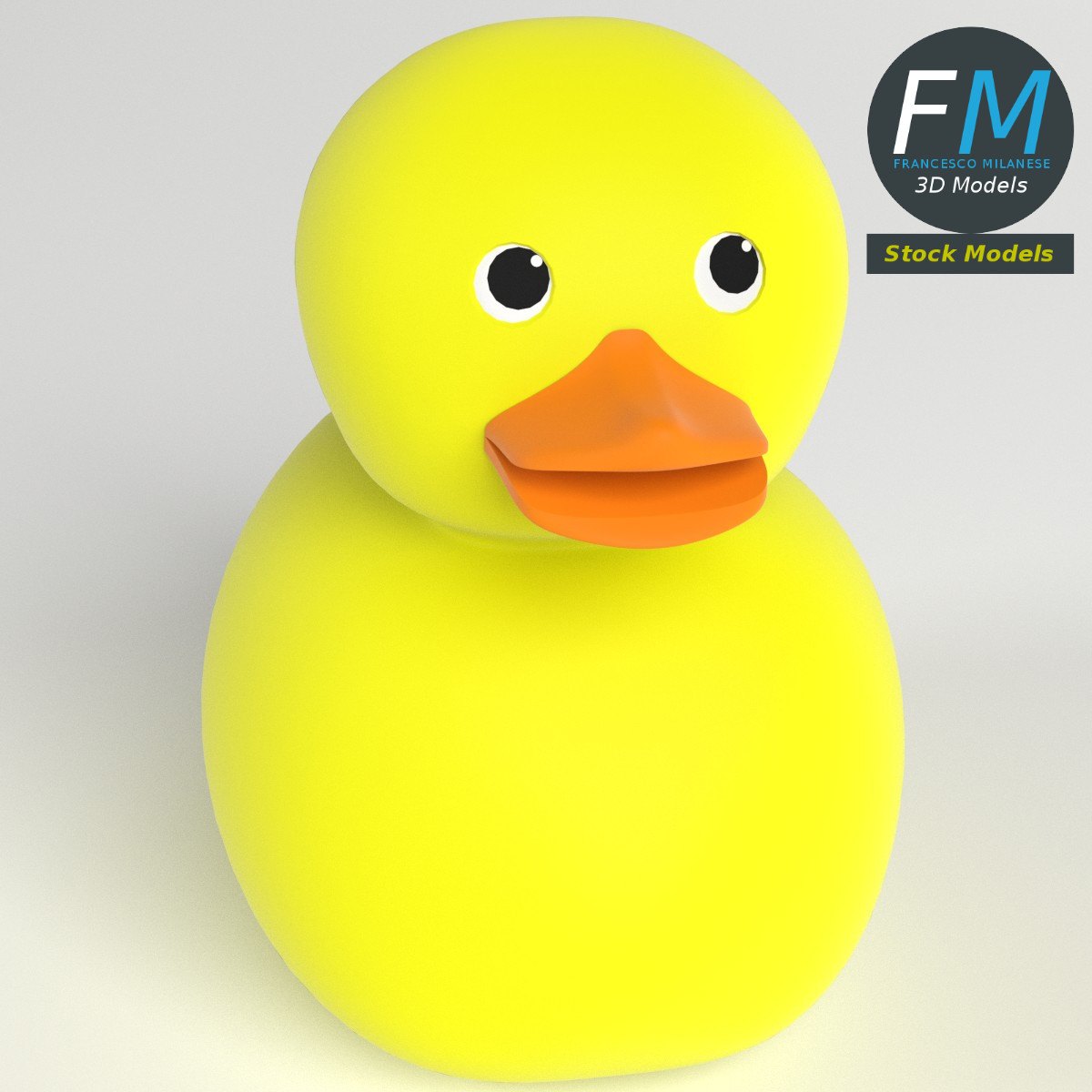 3D-Modell - Gummiente - 02