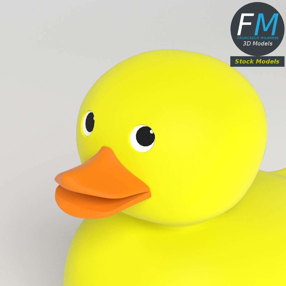 3D-Modell - Gummiente - 05
