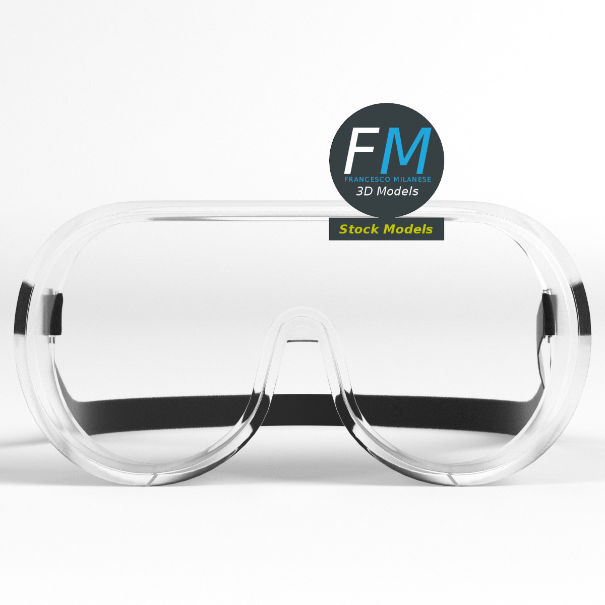 3D-Modell - Schutzbrille - 03