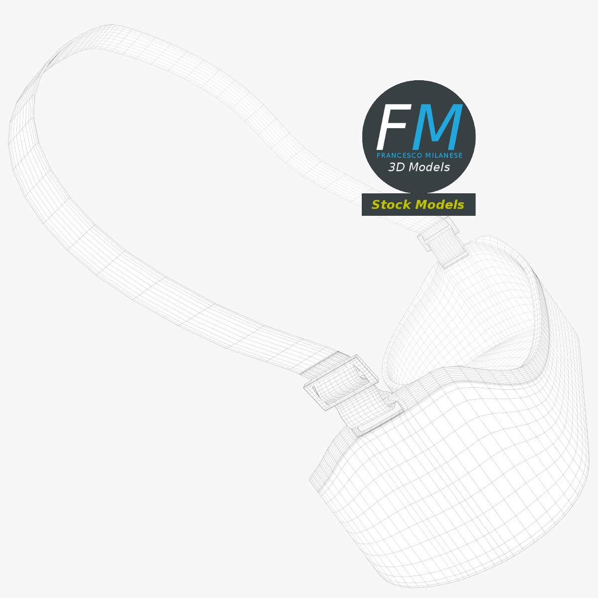 3D-Modell - Schutzbrille - 08