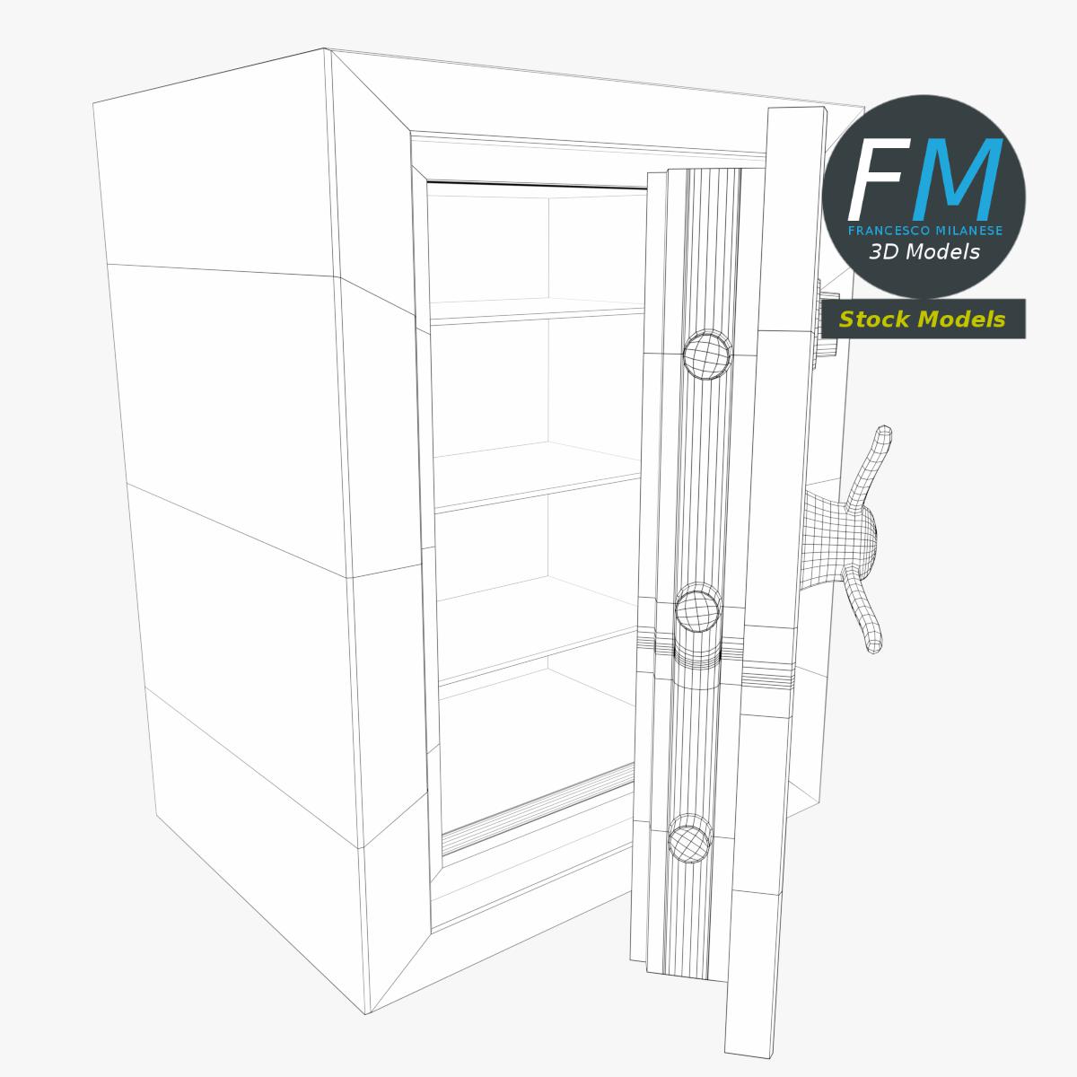 3D-Modell - Sicherheitstresor - 07