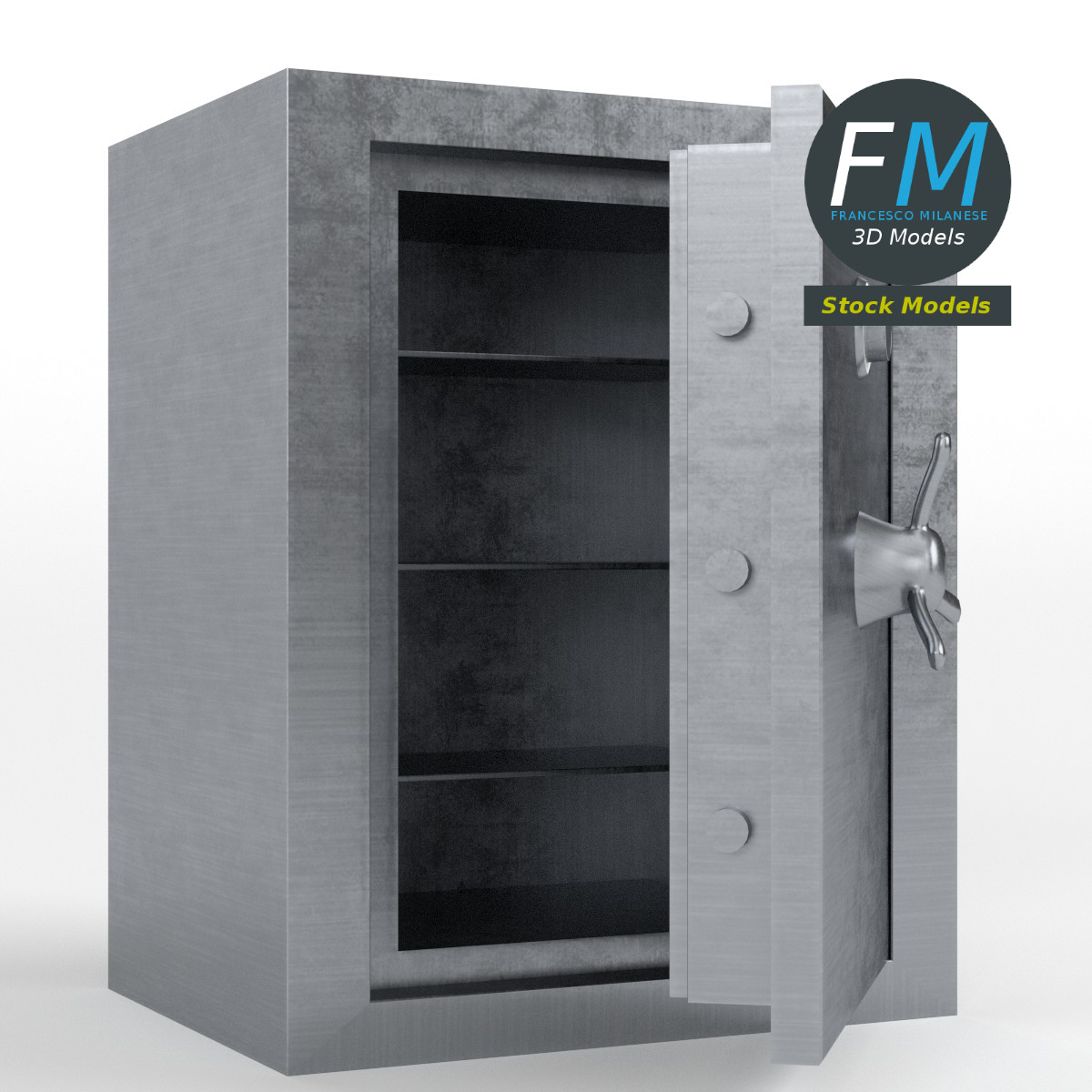 3D-Modell - Sicherheitstresor - 03