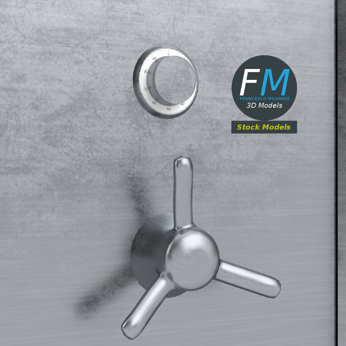 3D-Modell - Sicherheitstresor - 04