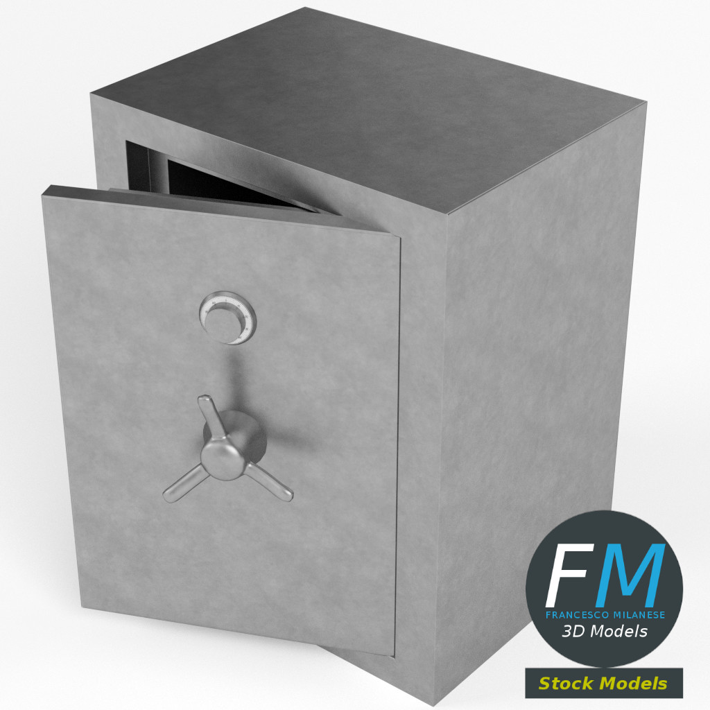 3D-Modell - Sicherheitstresor - 02