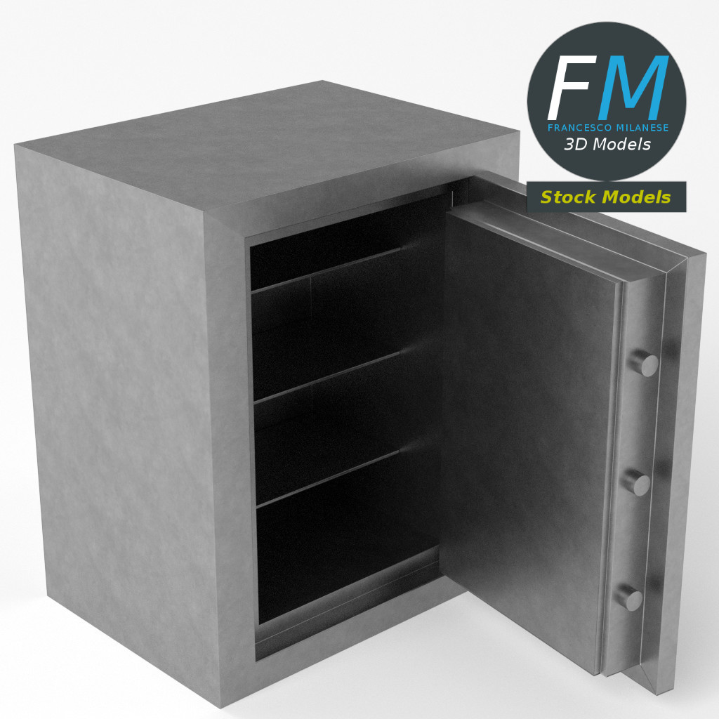 3D-Modell - Sicherheitstresor - 05