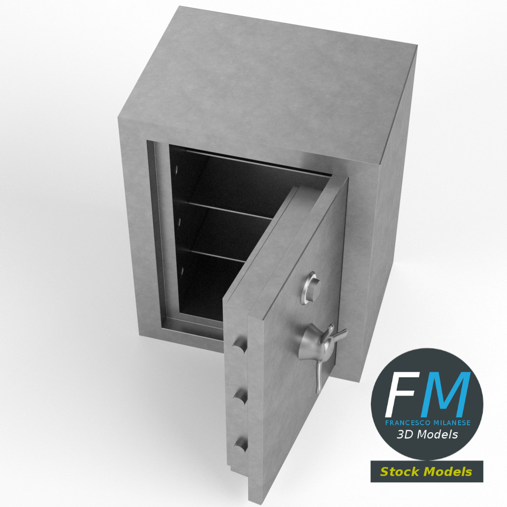 3D-Modell - Sicherheitstresor - 06