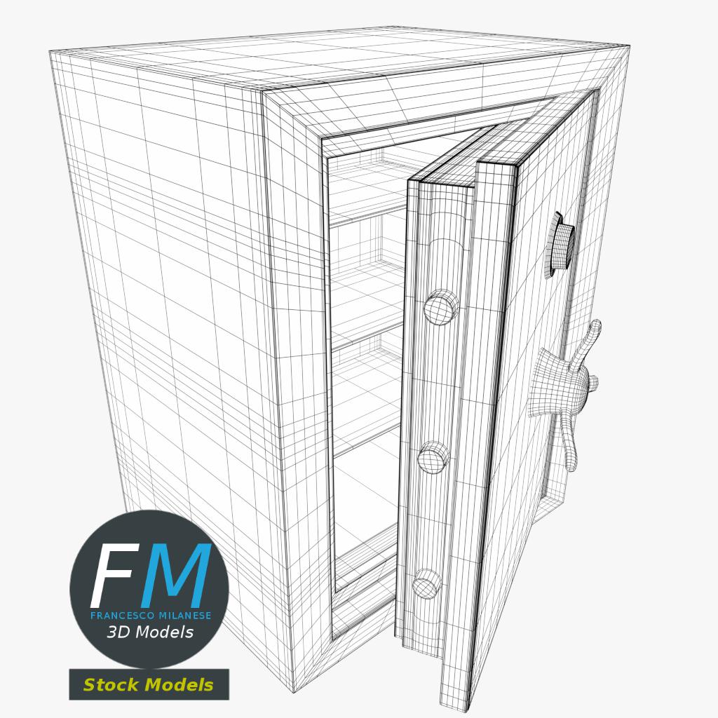 3D-Modell - Sicherheitstresor - 07