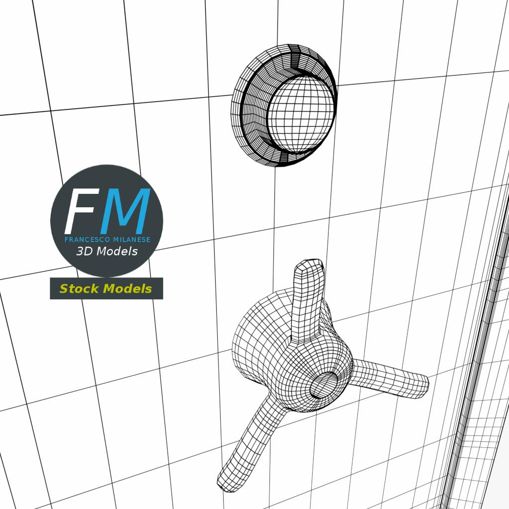 3D-Modell - Sicherheitstresor - 08