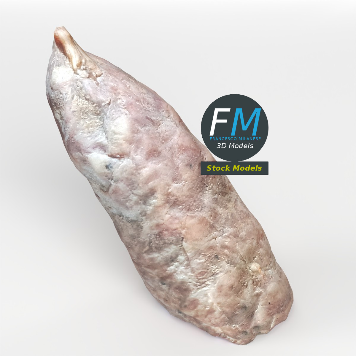 3D-Modell - Salami - 02