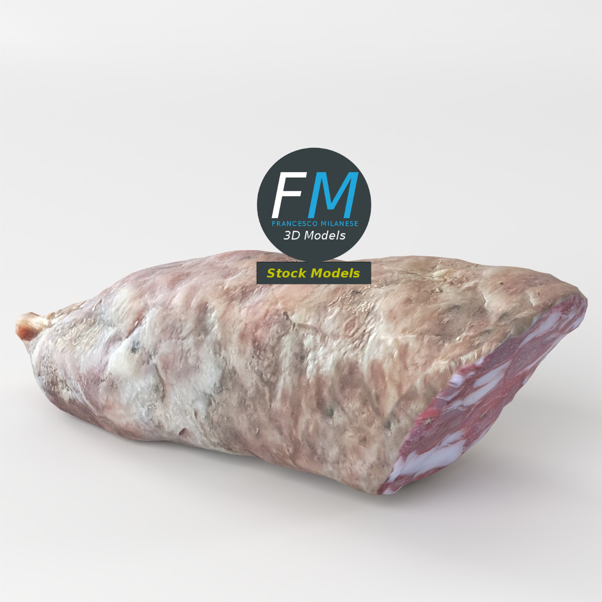 3D-Modell - Salami - 05