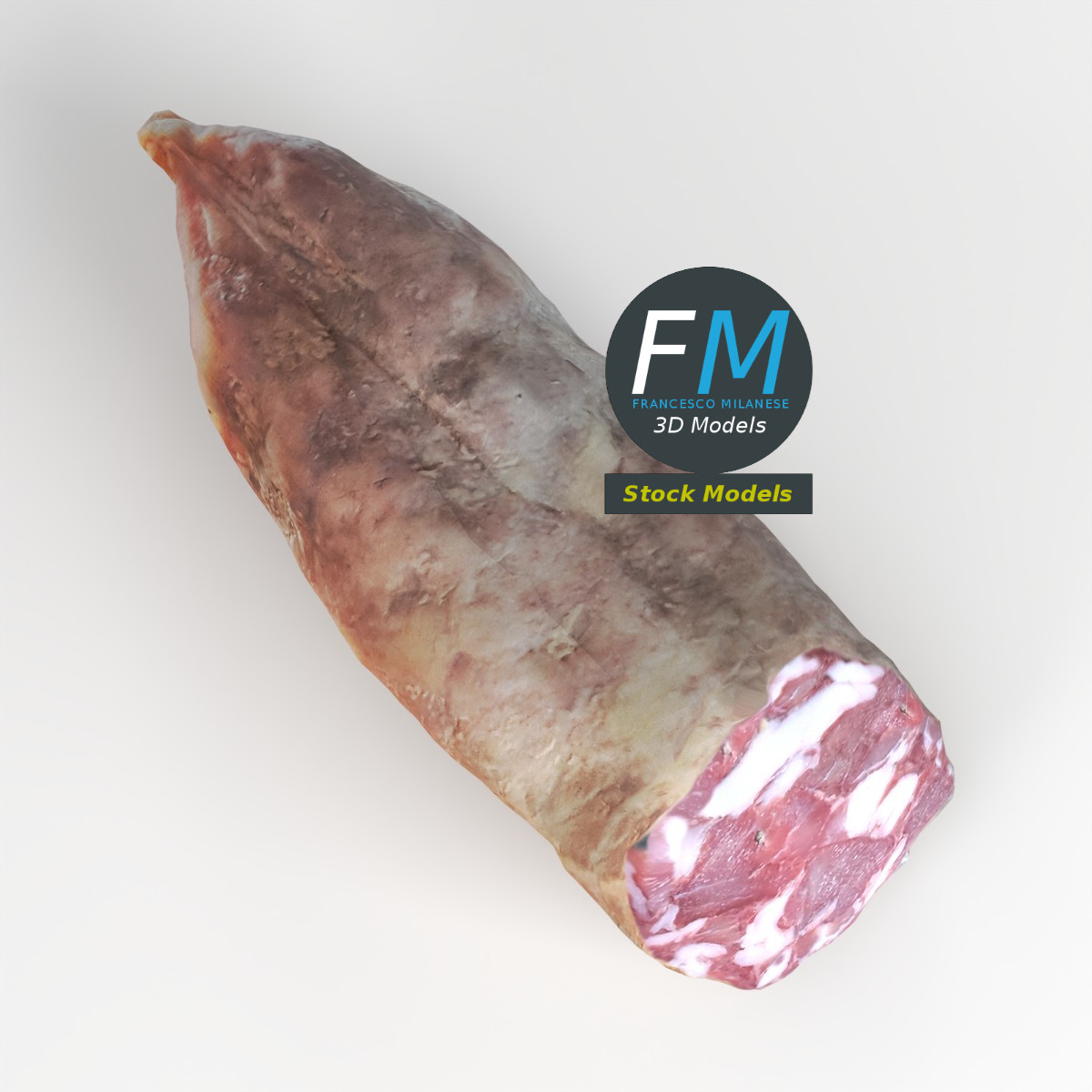 3D-Modell - Salami - 06
