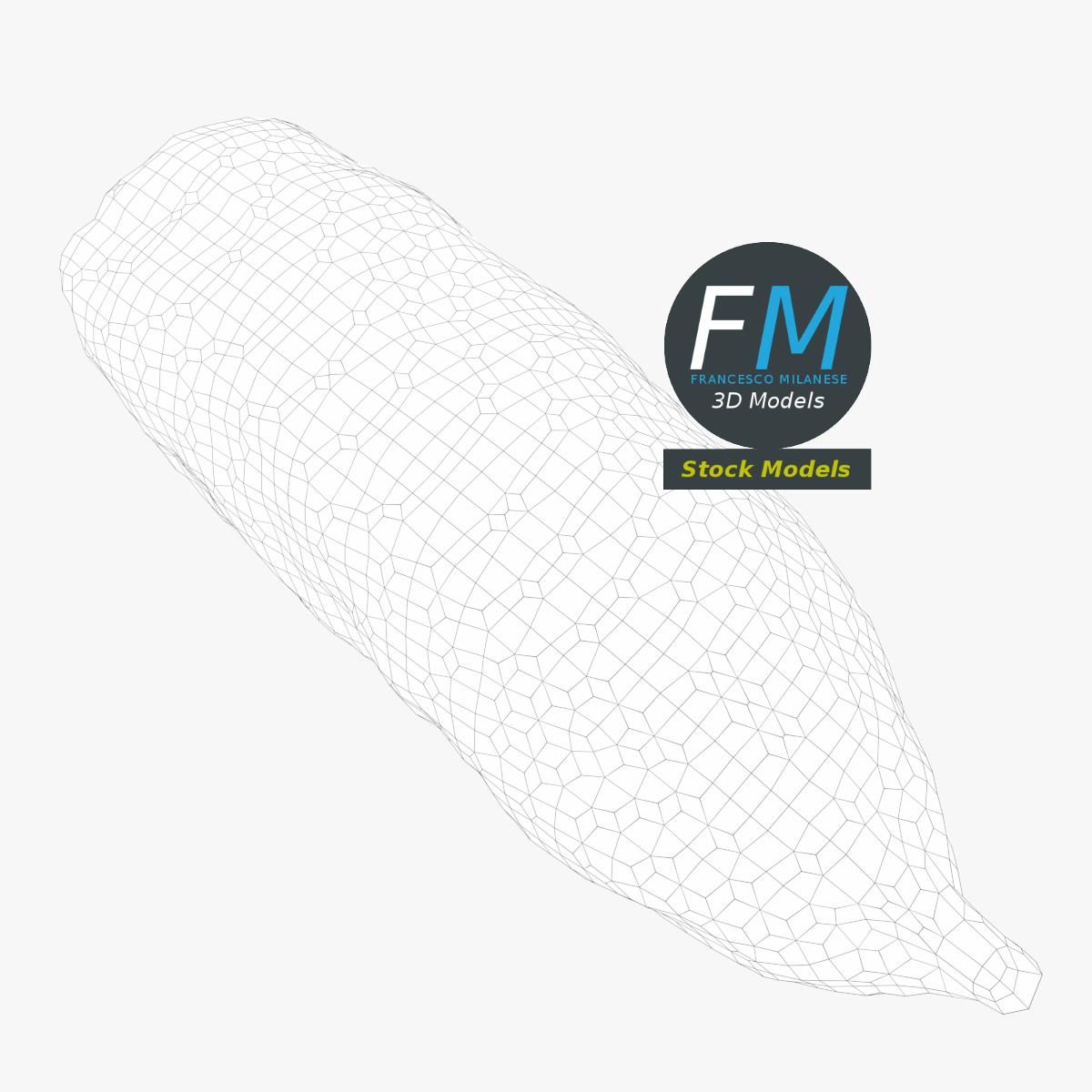 3D-Modell - Salami - 08