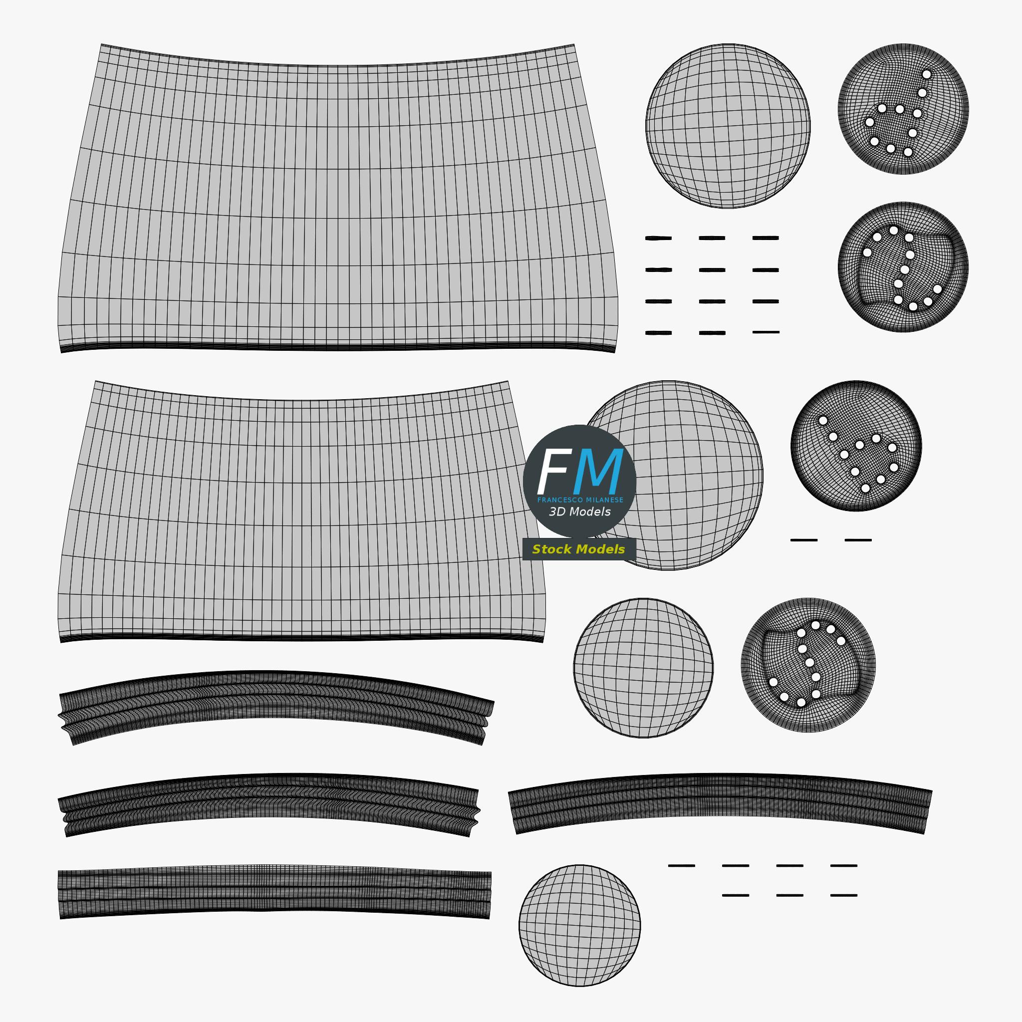 3D-Modell - Salz- und Pfefferstreuer aus Glas - 11
