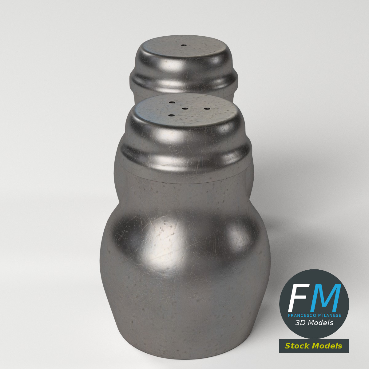 3D-Modell - Salz- und Pfefferstreuer - 05