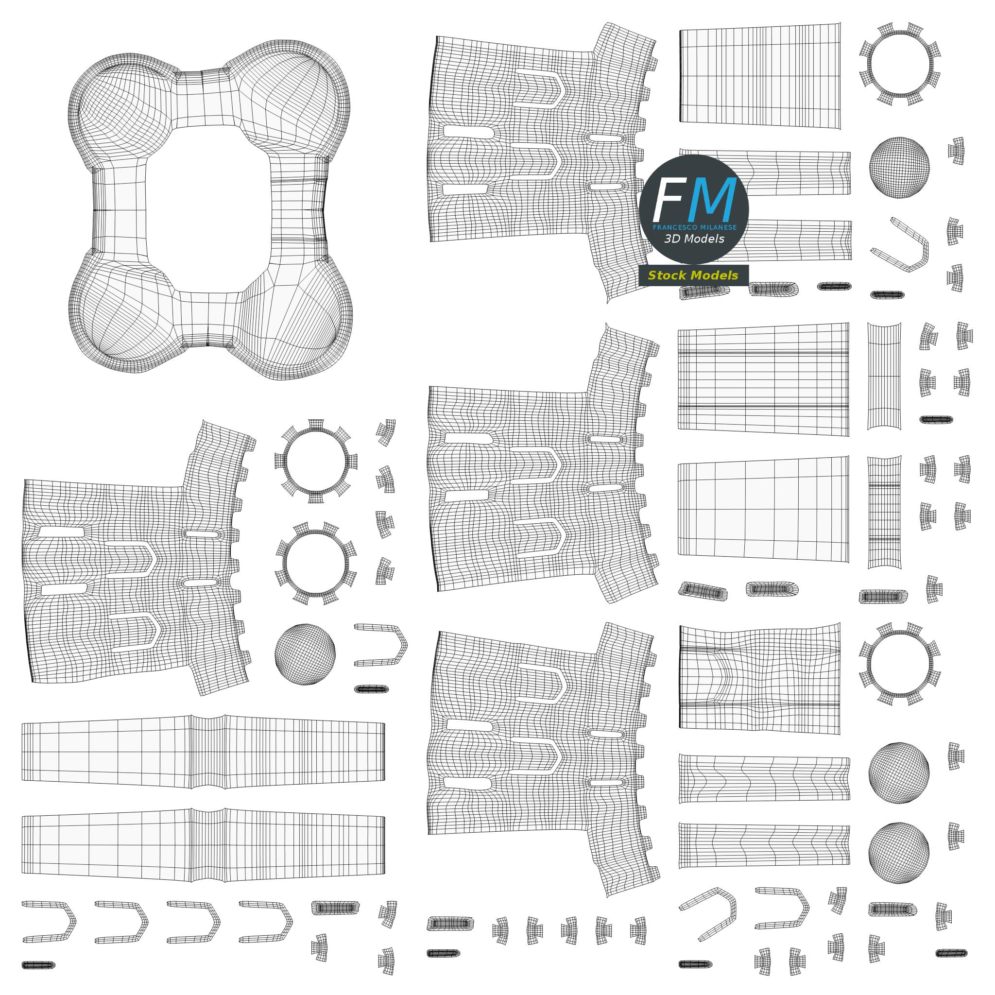 3D-Modell - Sandburg - 11 3D-Modell - Sandburg - 11