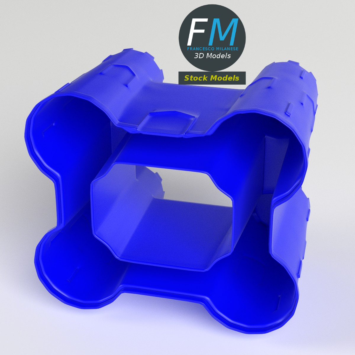 3D-Modell - Sandburg-Eimer - 02