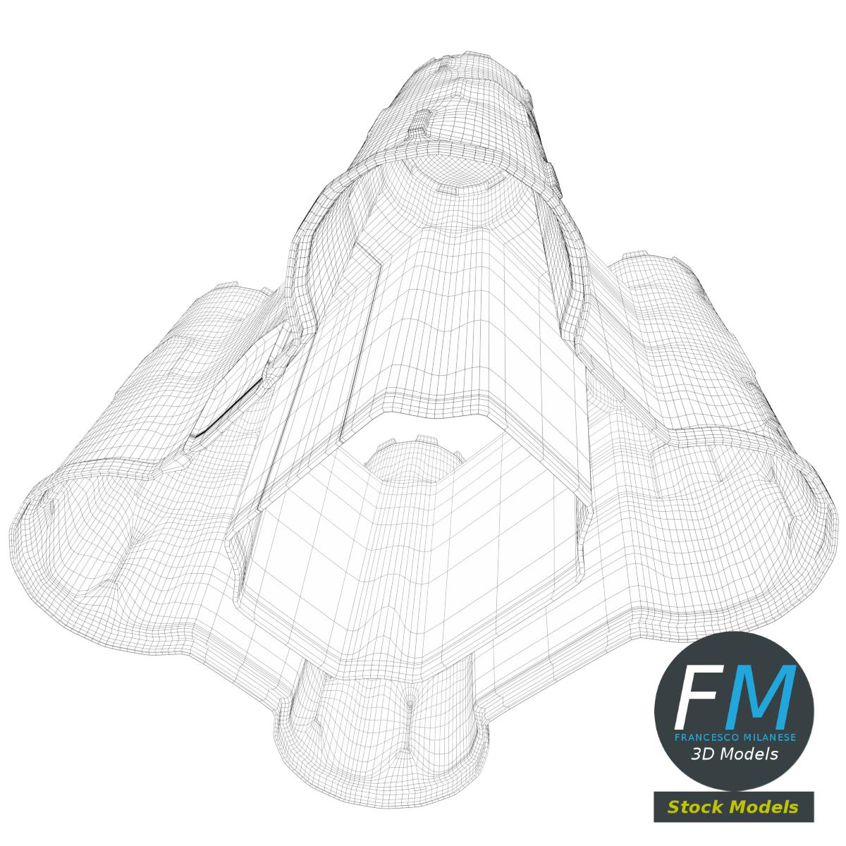 3D-Modell - Sandburg-Eimer - 08
