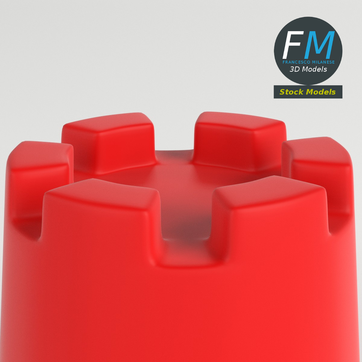 3D-Modell - Sandturm-Eimer - 03