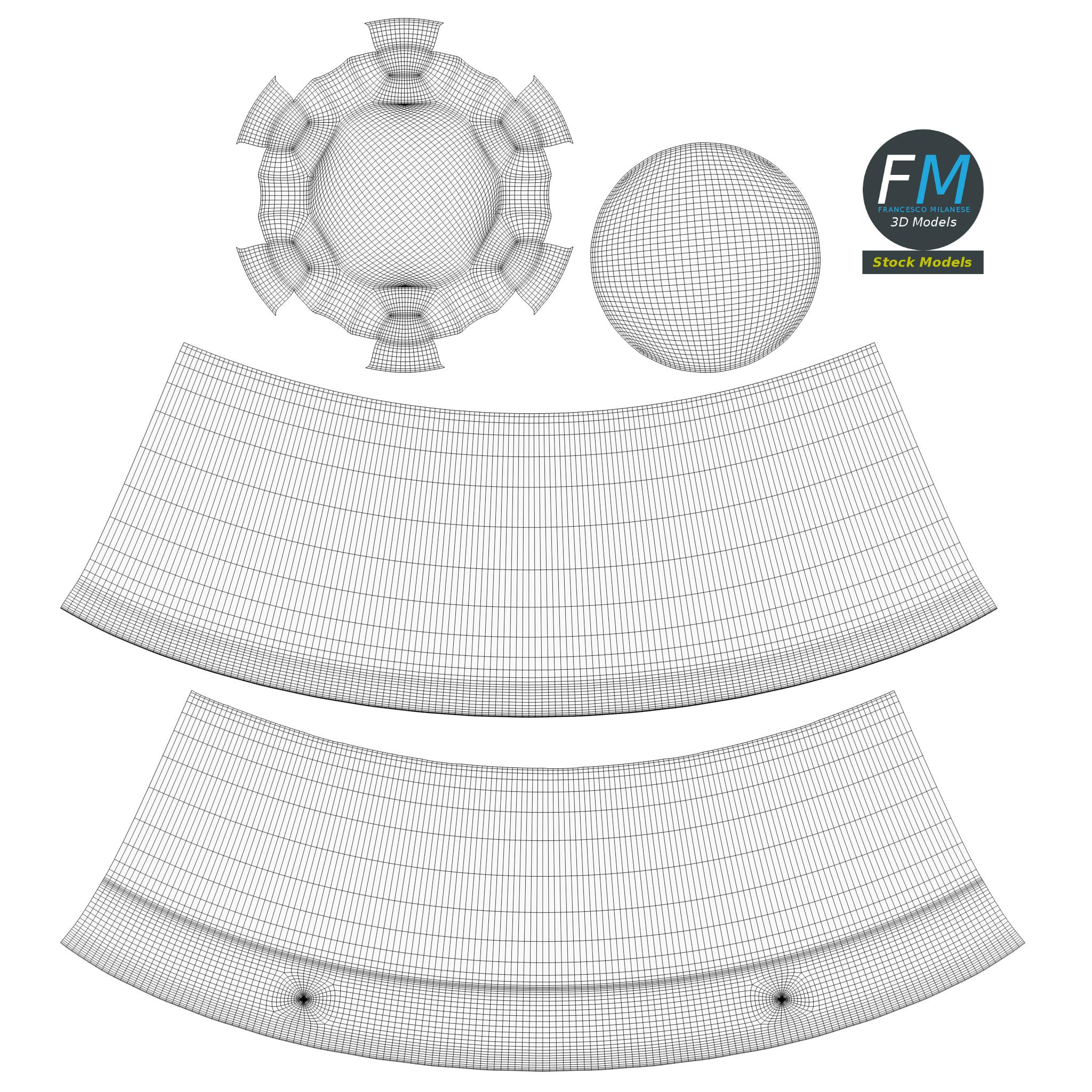 3D-Modell - Sandturm-Eimer - 11