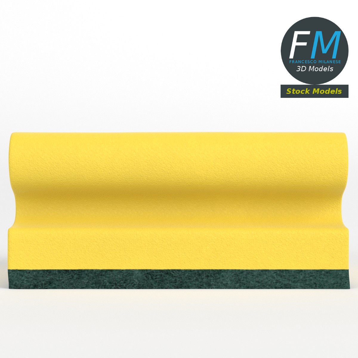 3D-Modell - Scheuerschwamm - 03
