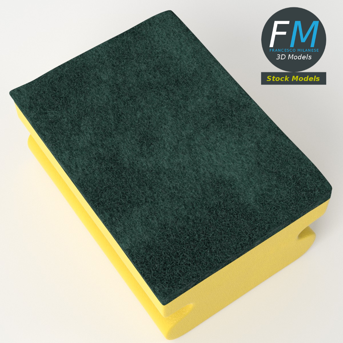 3D-Modell - Scheuerschwamm - 05