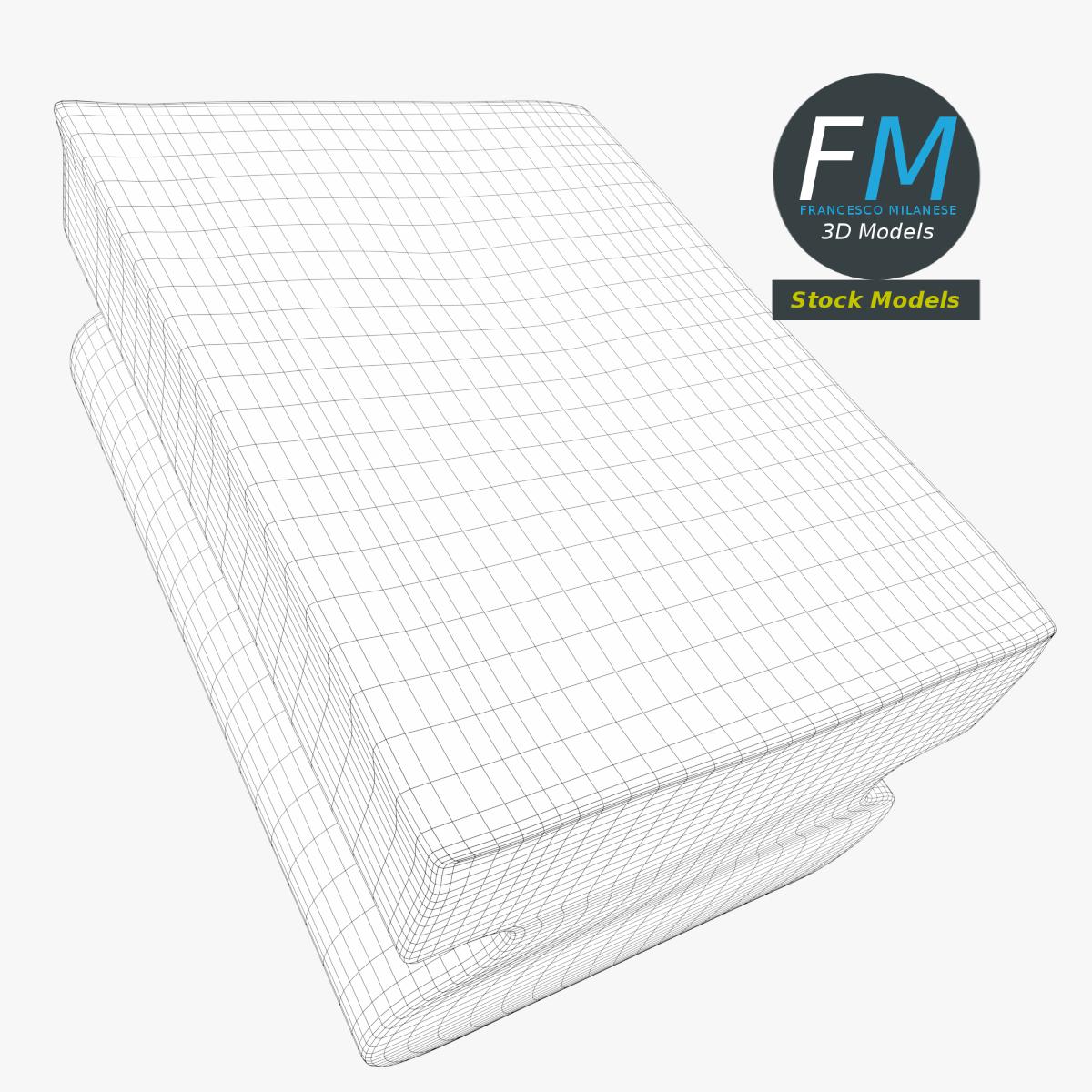 3D-Modell - Scheuerschwamm - 07
