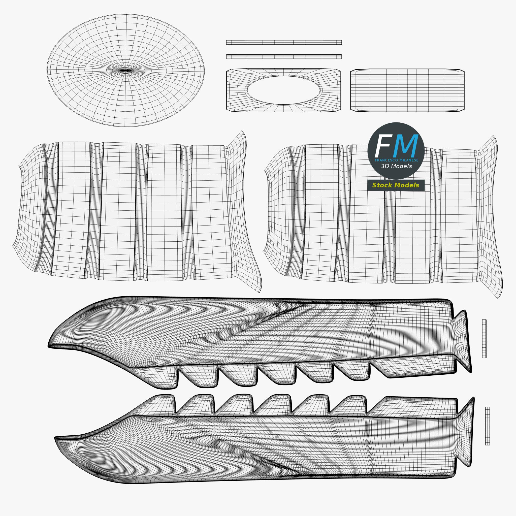 3D-Modell - Tauchermesser - 11 3D-Modell - Tauchermesser - 11