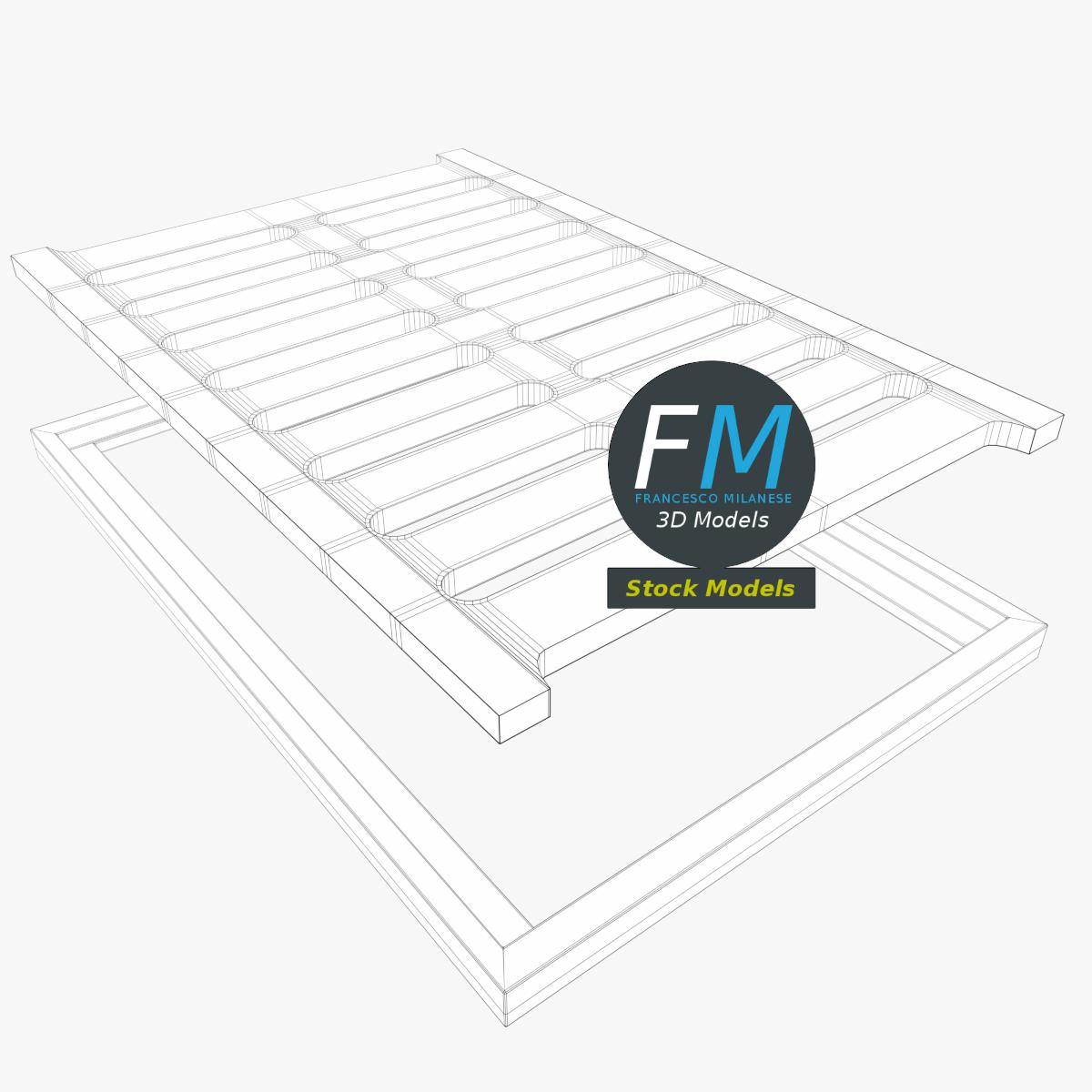 3D-Modell - Kanalgitter - 08