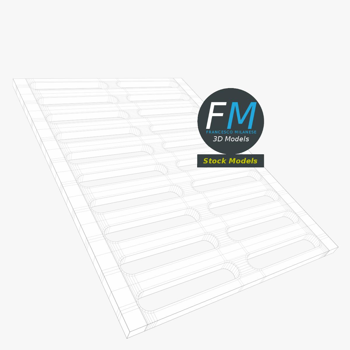 3D-Modell - Kanalgitter - 07